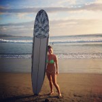 Surfing Cerritos Beach